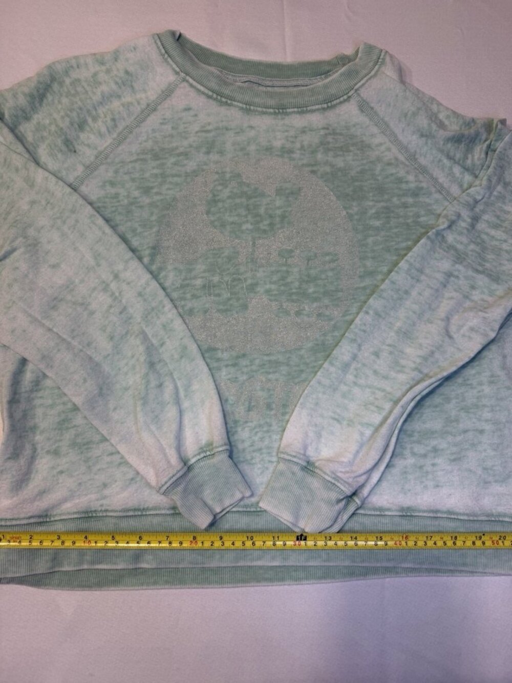 Recycled Karma Woodstock Acid Wash Sweatshirt Size M Vintage Graphic Pullover - Picture 4 of 5